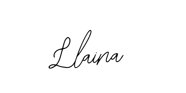 Llaina stylish signature style. Best Handwritten Sign (Bearetta-2O07w) for my name. Handwritten Signature Collection Ideas for my name Llaina. Llaina signature style 12 images and pictures png