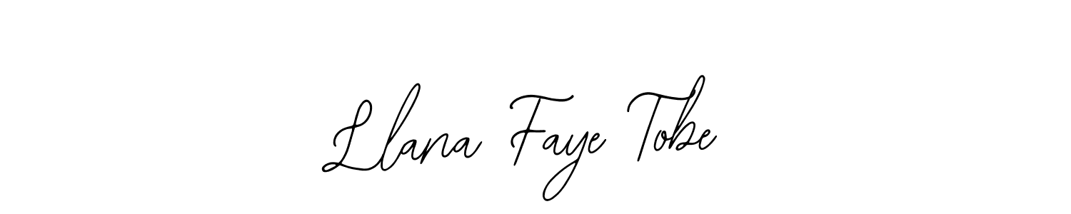 The best way (Bearetta-2O07w) to make a short signature is to pick only two or three words in your name. The name Llana Faye Tobe include a total of six letters. For converting this name. Llana Faye Tobe signature style 12 images and pictures png