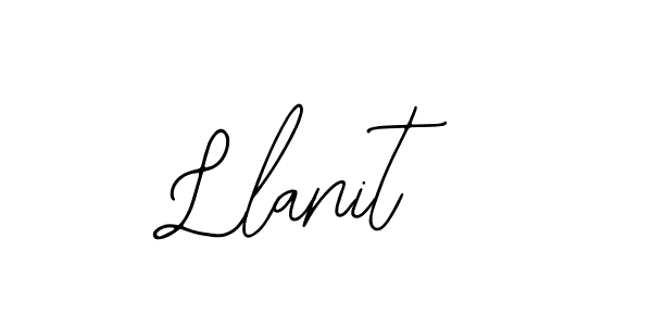 Llanit stylish signature style. Best Handwritten Sign (Bearetta-2O07w) for my name. Handwritten Signature Collection Ideas for my name Llanit. Llanit signature style 12 images and pictures png