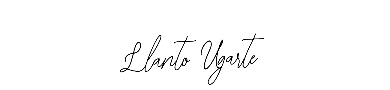 Llanto Ugarte stylish signature style. Best Handwritten Sign (Bearetta-2O07w) for my name. Handwritten Signature Collection Ideas for my name Llanto Ugarte. Llanto Ugarte signature style 12 images and pictures png