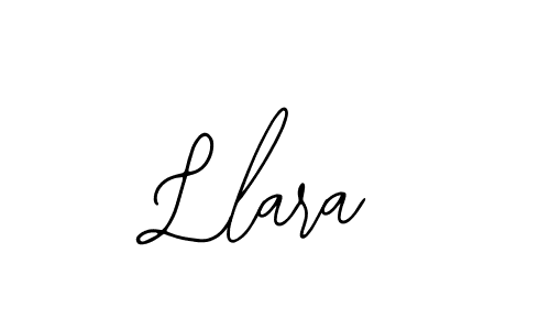 How to make Llara name signature. Use Bearetta-2O07w style for creating short signs online. This is the latest handwritten sign. Llara signature style 12 images and pictures png