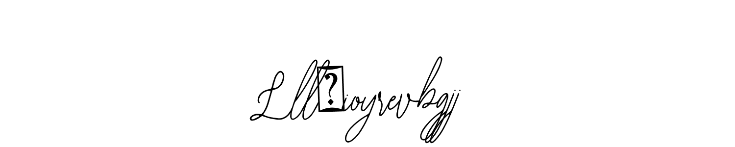 The best way (Bearetta-2O07w) to make a short signature is to pick only two or three words in your name. The name Lllĺioyrevbgjj include a total of six letters. For converting this name. Lllĺioyrevbgjj signature style 12 images and pictures png