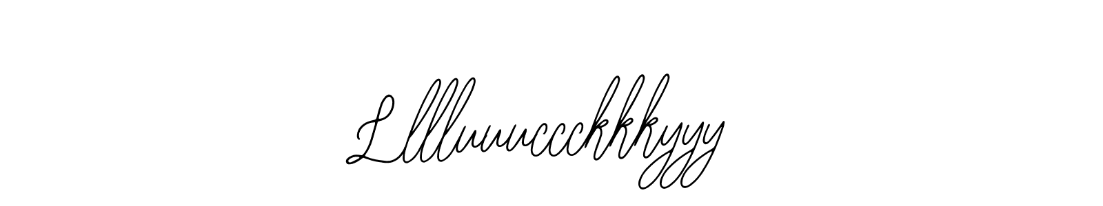 Lllluuuccckkkyyy stylish signature style. Best Handwritten Sign (Bearetta-2O07w) for my name. Handwritten Signature Collection Ideas for my name Lllluuuccckkkyyy. Lllluuuccckkkyyy signature style 12 images and pictures png