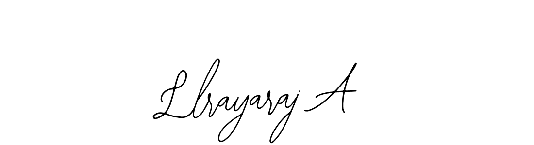 How to Draw Llrayaraj A signature style? Bearetta-2O07w is a latest design signature styles for name Llrayaraj A. Llrayaraj A signature style 12 images and pictures png