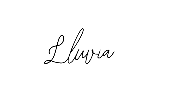 You should practise on your own different ways (Bearetta-2O07w) to write your name (Lluvia) in signature. don't let someone else do it for you. Lluvia signature style 12 images and pictures png