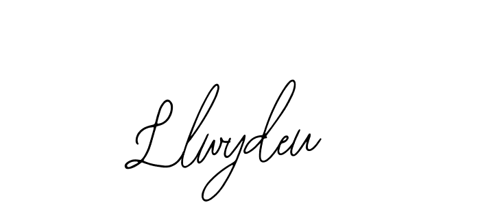 How to make Llwydeu name signature. Use Bearetta-2O07w style for creating short signs online. This is the latest handwritten sign. Llwydeu signature style 12 images and pictures png