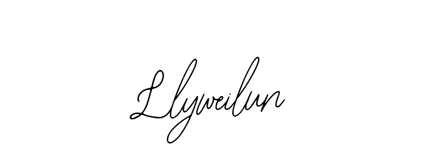 if you are searching for the best signature style for your name Llyweilun. so please give up your signature search. here we have designed multiple signature styles  using Bearetta-2O07w. Llyweilun signature style 12 images and pictures png