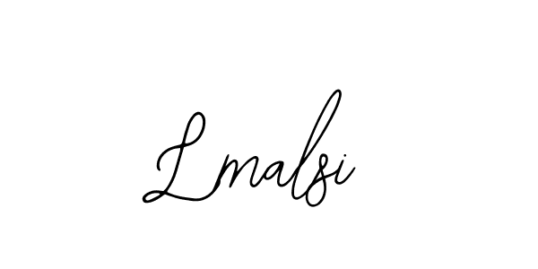 You should practise on your own different ways (Bearetta-2O07w) to write your name (Lmalsi) in signature. don't let someone else do it for you. Lmalsi signature style 12 images and pictures png