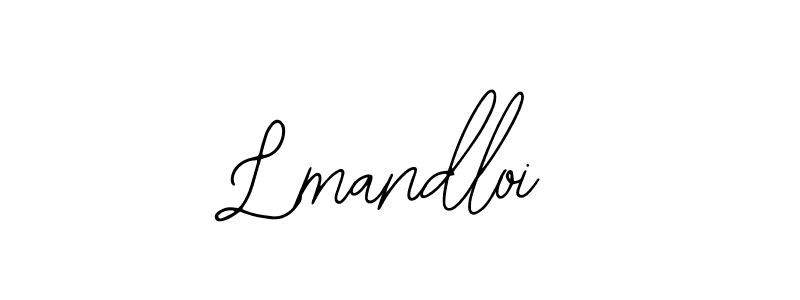 Create a beautiful signature design for name Lmandloi. With this signature (Bearetta-2O07w) fonts, you can make a handwritten signature for free. Lmandloi signature style 12 images and pictures png