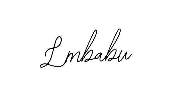 Create a beautiful signature design for name Lmbabu. With this signature (Bearetta-2O07w) fonts, you can make a handwritten signature for free. Lmbabu signature style 12 images and pictures png