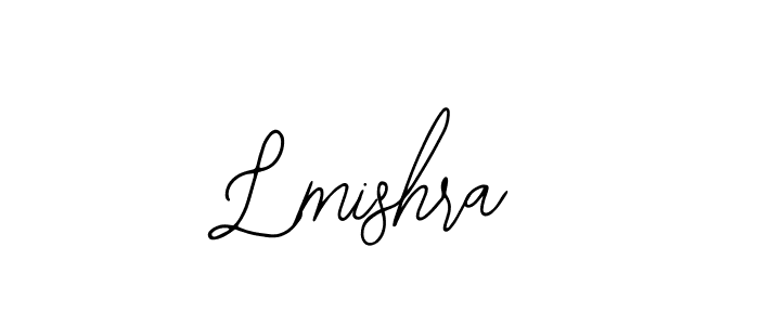 How to make Lmishra name signature. Use Bearetta-2O07w style for creating short signs online. This is the latest handwritten sign. Lmishra signature style 12 images and pictures png