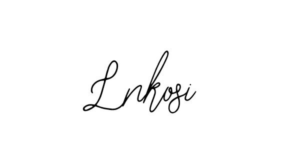 Similarly Bearetta-2O07w is the best handwritten signature design. Signature creator online .You can use it as an online autograph creator for name Lnkosi. Lnkosi signature style 12 images and pictures png