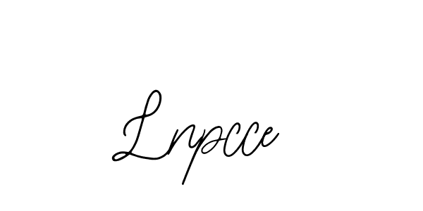 Use a signature maker to create a handwritten signature online. With this signature software, you can design (Bearetta-2O07w) your own signature for name Lnpcce. Lnpcce signature style 12 images and pictures png