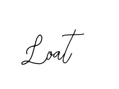Make a beautiful signature design for name Loat. With this signature (Bearetta-2O07w) style, you can create a handwritten signature for free. Loat signature style 12 images and pictures png