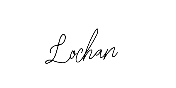 You should practise on your own different ways (Bearetta-2O07w) to write your name (Lochan) in signature. don't let someone else do it for you. Lochan signature style 12 images and pictures png