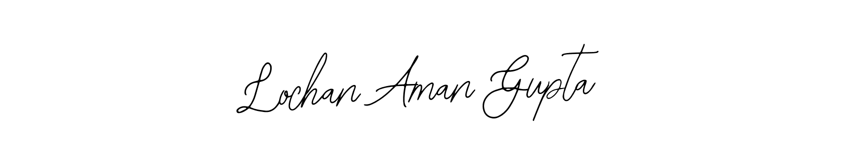 Similarly Bearetta-2O07w is the best handwritten signature design. Signature creator online .You can use it as an online autograph creator for name Lochan Aman Gupta. Lochan Aman Gupta signature style 12 images and pictures png