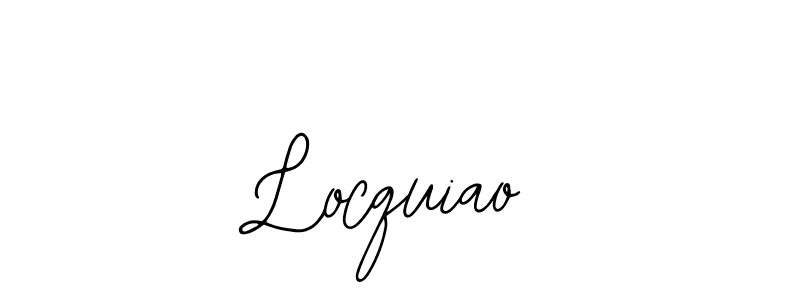 The best way (Bearetta-2O07w) to make a short signature is to pick only two or three words in your name. The name Locquiao include a total of six letters. For converting this name. Locquiao signature style 12 images and pictures png