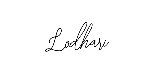 The best way (Bearetta-2O07w) to make a short signature is to pick only two or three words in your name. The name Lodhari include a total of six letters. For converting this name. Lodhari signature style 12 images and pictures png