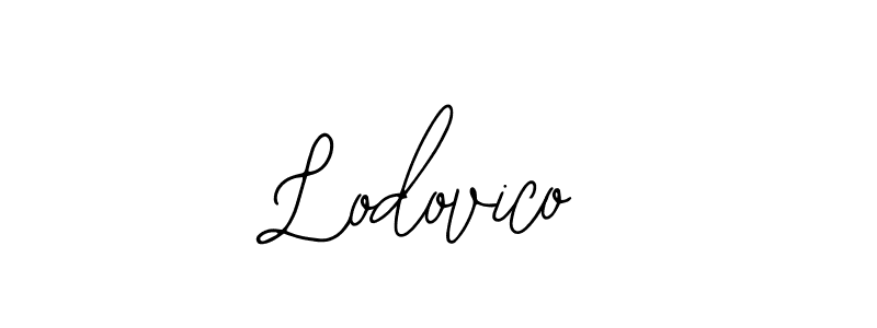How to make Lodovico signature? Bearetta-2O07w is a professional autograph style. Create handwritten signature for Lodovico name. Lodovico signature style 12 images and pictures png