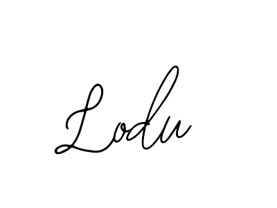 Make a beautiful signature design for name Lodu. With this signature (Bearetta-2O07w) style, you can create a handwritten signature for free. Lodu signature style 12 images and pictures png