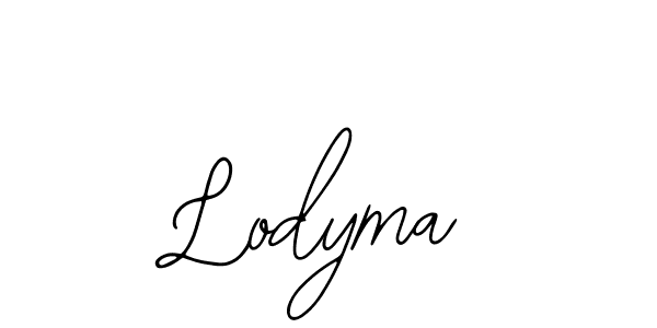 The best way (Bearetta-2O07w) to make a short signature is to pick only two or three words in your name. The name Lodyma include a total of six letters. For converting this name. Lodyma signature style 12 images and pictures png