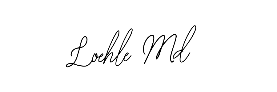 How to Draw Loehle Md signature style? Bearetta-2O07w is a latest design signature styles for name Loehle Md. Loehle Md signature style 12 images and pictures png