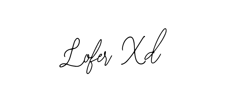 Bearetta-2O07w is a professional signature style that is perfect for those who want to add a touch of class to their signature. It is also a great choice for those who want to make their signature more unique. Get Lofer Xd name to fancy signature for free. Lofer Xd signature style 12 images and pictures png