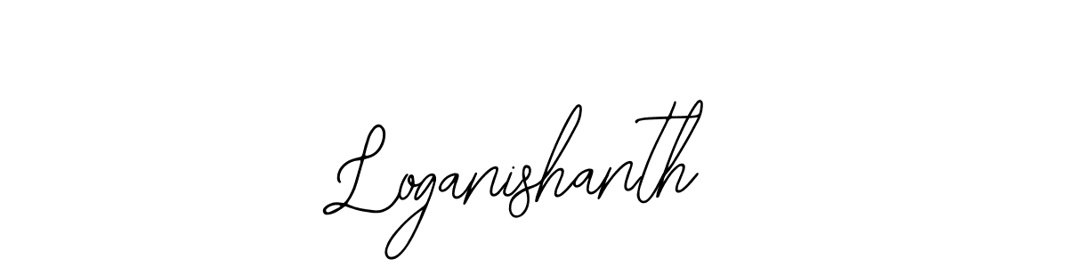 Design your own signature with our free online signature maker. With this signature software, you can create a handwritten (Bearetta-2O07w) signature for name Loganishanth. Loganishanth signature style 12 images and pictures png
