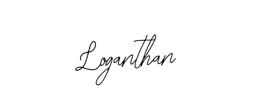 You should practise on your own different ways (Bearetta-2O07w) to write your name (Loganthan) in signature. don't let someone else do it for you. Loganthan signature style 12 images and pictures png
