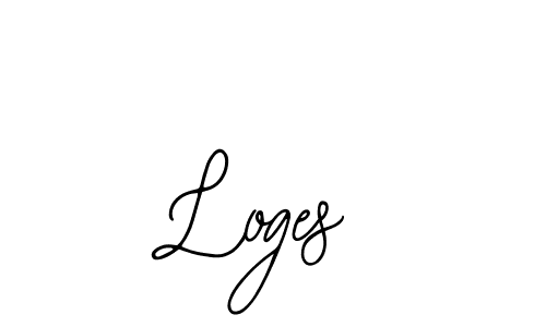 Also we have Loges name is the best signature style. Create professional handwritten signature collection using Bearetta-2O07w autograph style. Loges signature style 12 images and pictures png