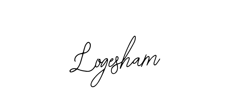 Make a beautiful signature design for name Logesham. Use this online signature maker to create a handwritten signature for free. Logesham signature style 12 images and pictures png