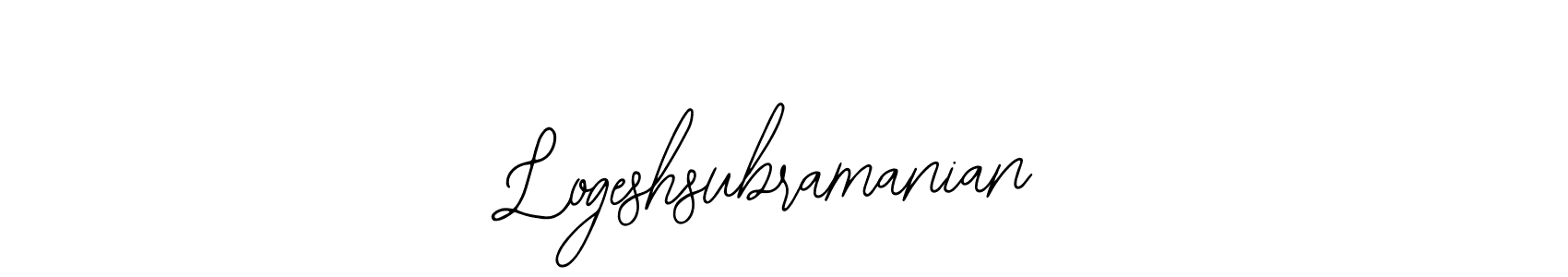 Once you've used our free online signature maker to create your best signature Bearetta-2O07w style, it's time to enjoy all of the benefits that Logeshsubramanian name signing documents. Logeshsubramanian signature style 12 images and pictures png