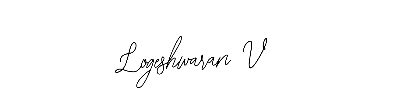 How to Draw Logeshwaran V signature style? Bearetta-2O07w is a latest design signature styles for name Logeshwaran V. Logeshwaran V signature style 12 images and pictures png