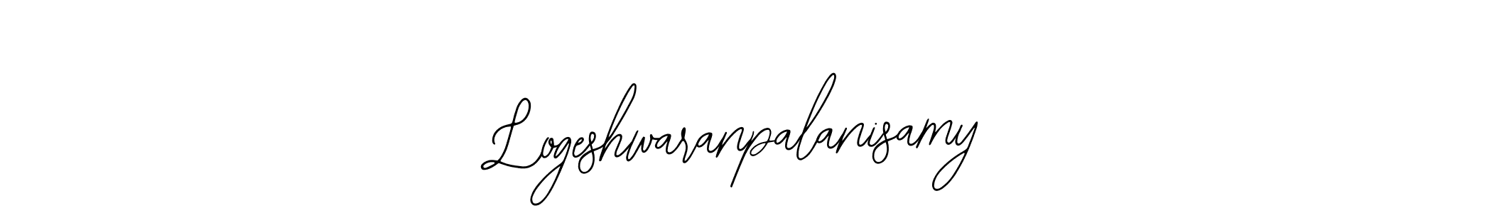 How to make Logeshwaranpalanisamy name signature. Use Bearetta-2O07w style for creating short signs online. This is the latest handwritten sign. Logeshwaranpalanisamy signature style 12 images and pictures png