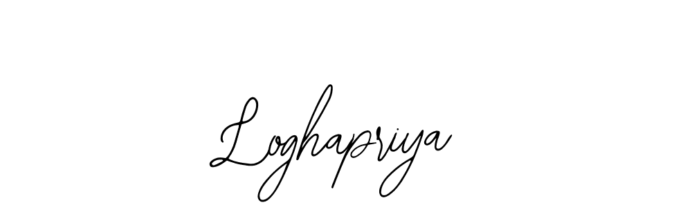 Loghapriya stylish signature style. Best Handwritten Sign (Bearetta-2O07w) for my name. Handwritten Signature Collection Ideas for my name Loghapriya. Loghapriya signature style 12 images and pictures png