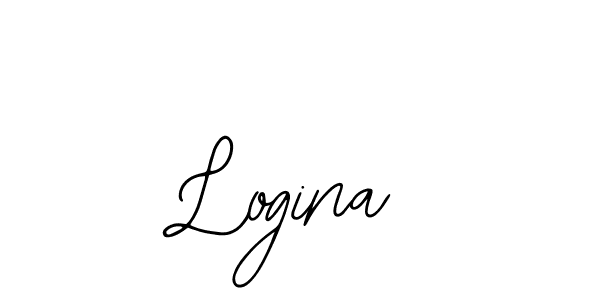 You should practise on your own different ways (Bearetta-2O07w) to write your name (Logina) in signature. don't let someone else do it for you. Logina signature style 12 images and pictures png