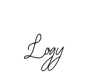 How to make Logy signature? Bearetta-2O07w is a professional autograph style. Create handwritten signature for Logy name. Logy signature style 12 images and pictures png