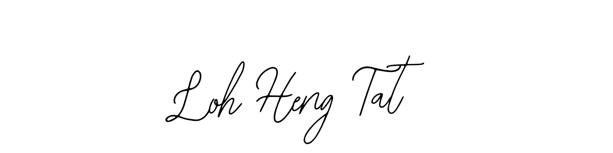 It looks lik you need a new signature style for name Loh Heng Tat. Design unique handwritten (Bearetta-2O07w) signature with our free signature maker in just a few clicks. Loh Heng Tat signature style 12 images and pictures png