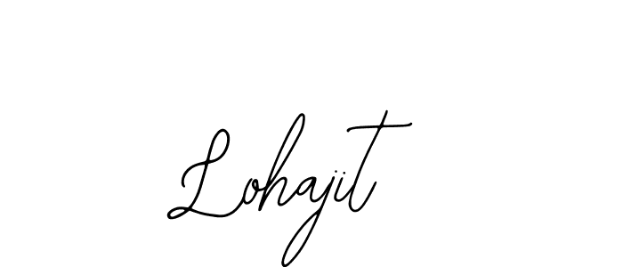 if you are searching for the best signature style for your name Lohajit. so please give up your signature search. here we have designed multiple signature styles  using Bearetta-2O07w. Lohajit signature style 12 images and pictures png