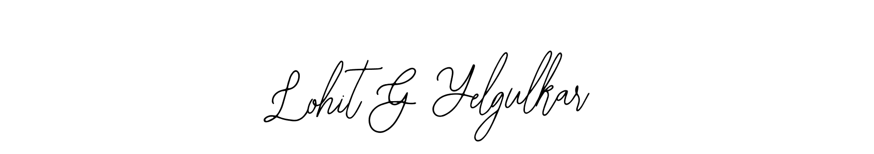 Create a beautiful signature design for name Lohit G Yelgulkar. With this signature (Bearetta-2O07w) fonts, you can make a handwritten signature for free. Lohit G Yelgulkar signature style 12 images and pictures png