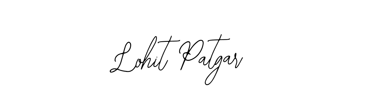 How to Draw Lohit Patgar signature style? Bearetta-2O07w is a latest design signature styles for name Lohit Patgar. Lohit Patgar signature style 12 images and pictures png