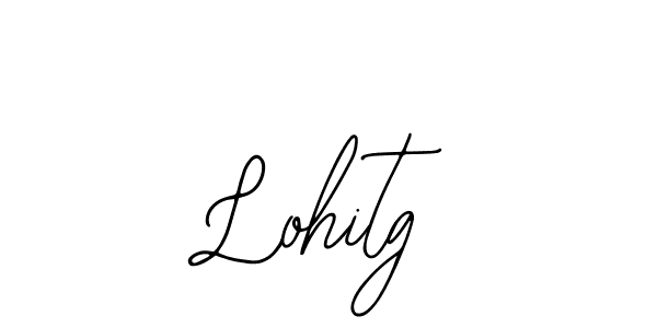 Design your own signature with our free online signature maker. With this signature software, you can create a handwritten (Bearetta-2O07w) signature for name Lohitg. Lohitg signature style 12 images and pictures png