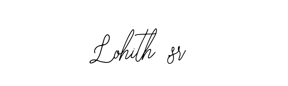 Design your own signature with our free online signature maker. With this signature software, you can create a handwritten (Bearetta-2O07w) signature for name Lohith .sr. Lohith .sr signature style 12 images and pictures png