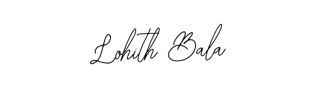 How to make Lohith Bala signature? Bearetta-2O07w is a professional autograph style. Create handwritten signature for Lohith Bala name. Lohith Bala signature style 12 images and pictures png