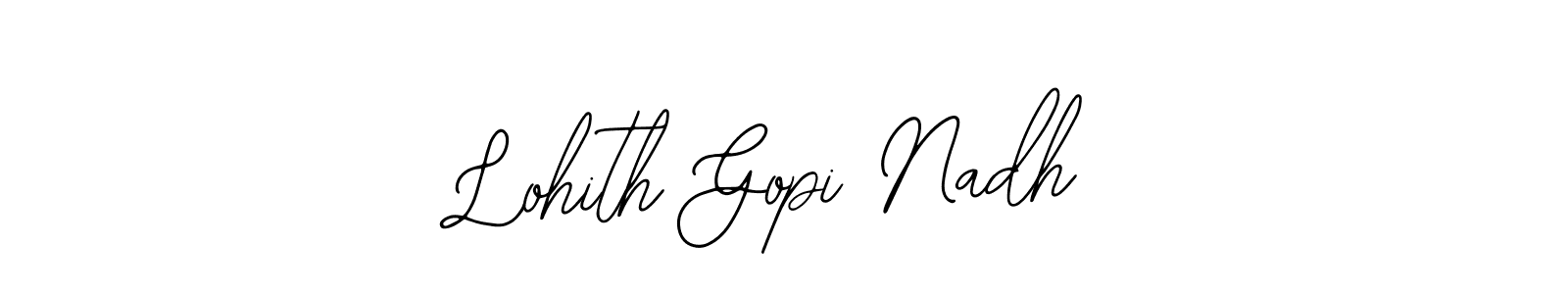 It looks lik you need a new signature style for name Lohith Gopi Nadh. Design unique handwritten (Bearetta-2O07w) signature with our free signature maker in just a few clicks. Lohith Gopi Nadh signature style 12 images and pictures png