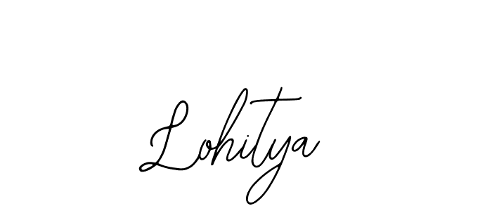 Also we have Lohitya name is the best signature style. Create professional handwritten signature collection using Bearetta-2O07w autograph style. Lohitya signature style 12 images and pictures png