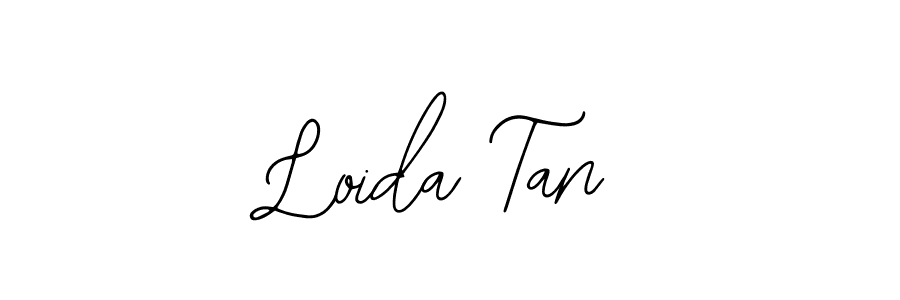 How to make Loida Tan signature? Bearetta-2O07w is a professional autograph style. Create handwritten signature for Loida Tan name. Loida Tan signature style 12 images and pictures png