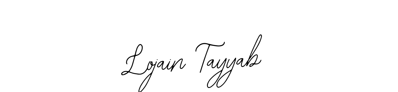 How to Draw Lojain Tayyab signature style? Bearetta-2O07w is a latest design signature styles for name Lojain Tayyab. Lojain Tayyab signature style 12 images and pictures png