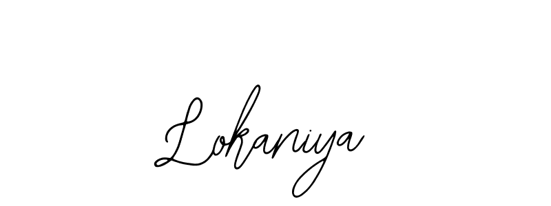 How to Draw Lokaniya signature style? Bearetta-2O07w is a latest design signature styles for name Lokaniya. Lokaniya signature style 12 images and pictures png