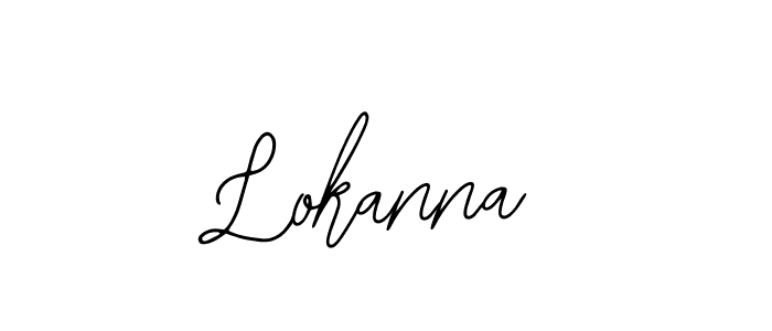 How to make Lokanna signature? Bearetta-2O07w is a professional autograph style. Create handwritten signature for Lokanna name. Lokanna signature style 12 images and pictures png